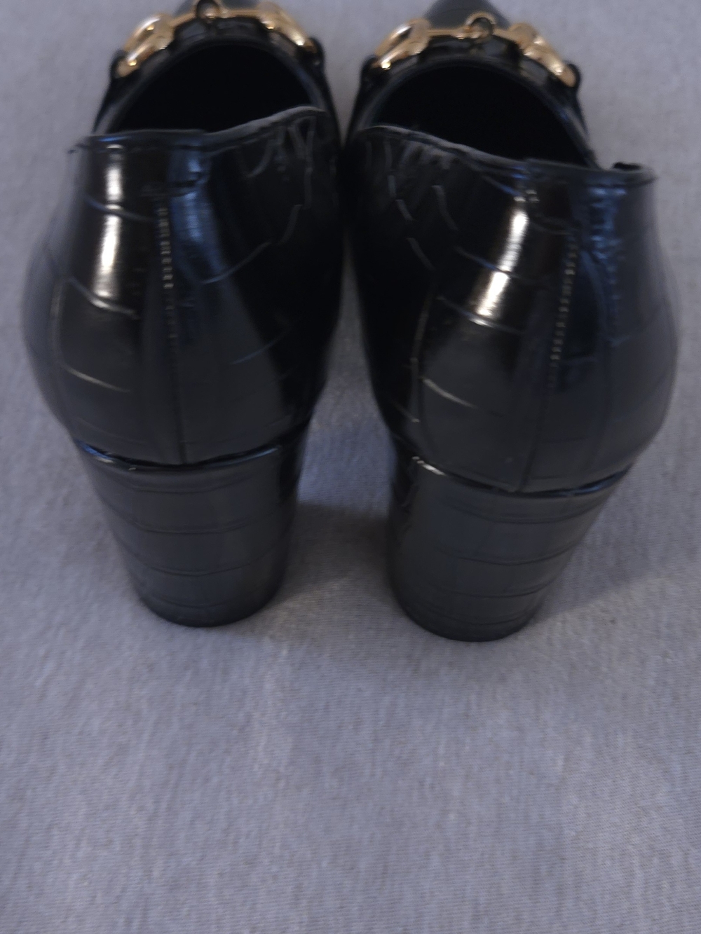 Marc Fisher Gruff Bit High Block Heel Pumps - Picture 8 of 9